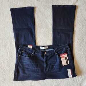 NWT SIGNATURE LEVI STRAUSS Mid Rise Bootcut Simply Stretch Jeans